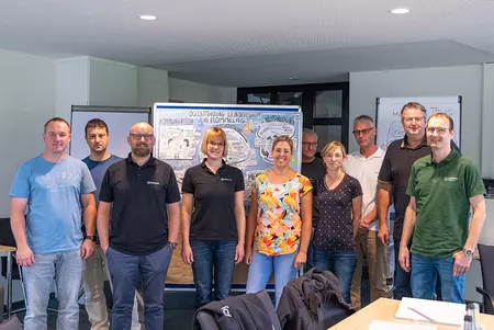 inhouse-Schulung Führungskräfteentwicklung von Rommelag beim Bildungswerk