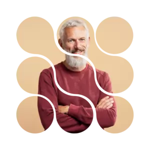 Element Mann mittleren Alters