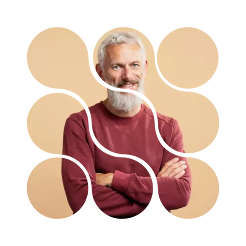 Element Mann mittleren Alters