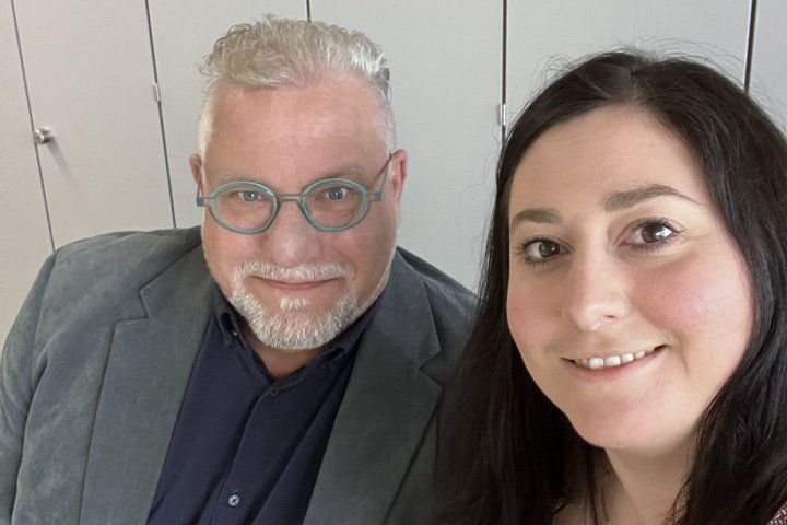 Alexander Urban und Giuliana Kiefer von BoriS im Audit-Einsatz 