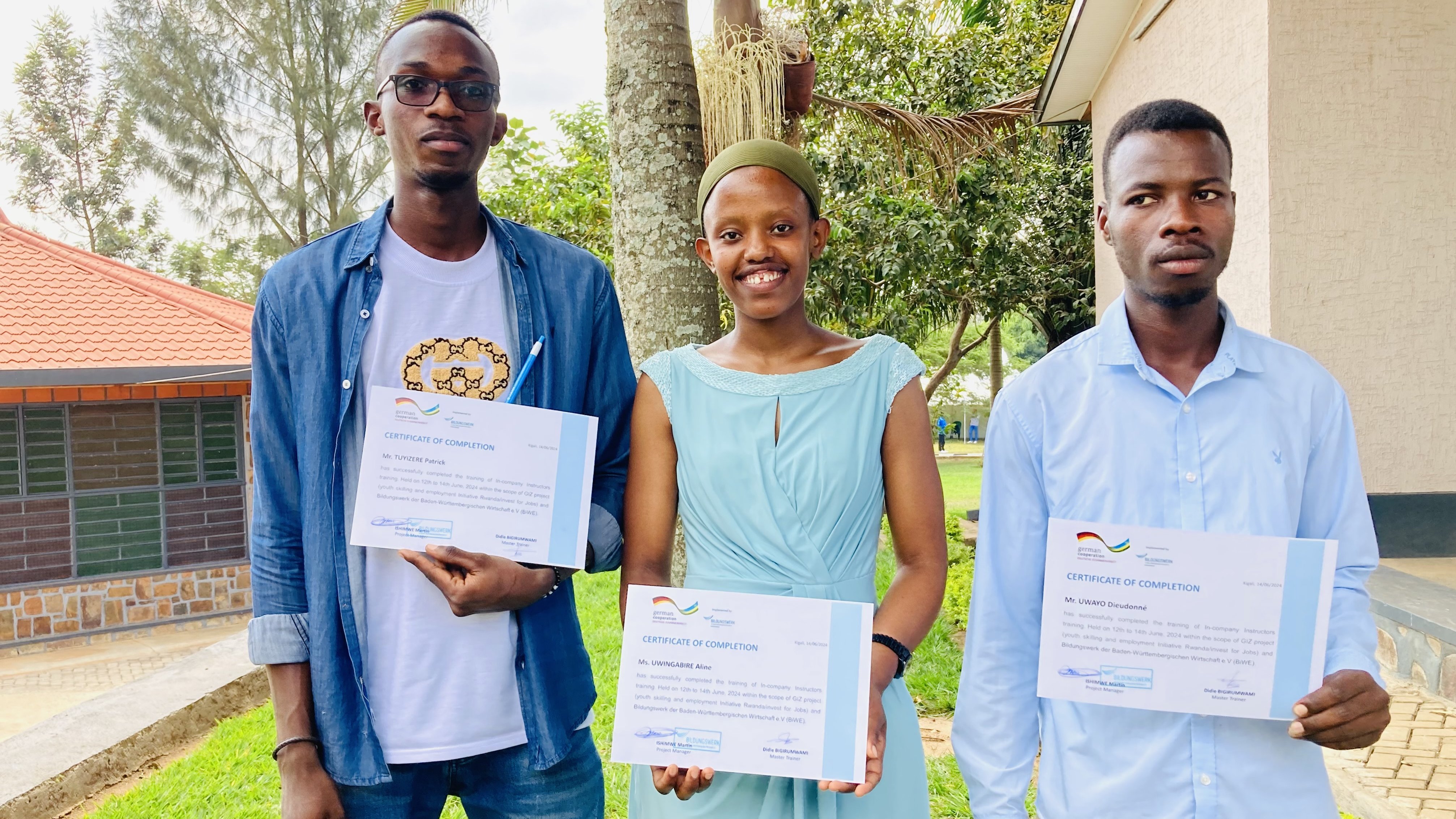 Qualifizierung der Ausbilder in Rwanda