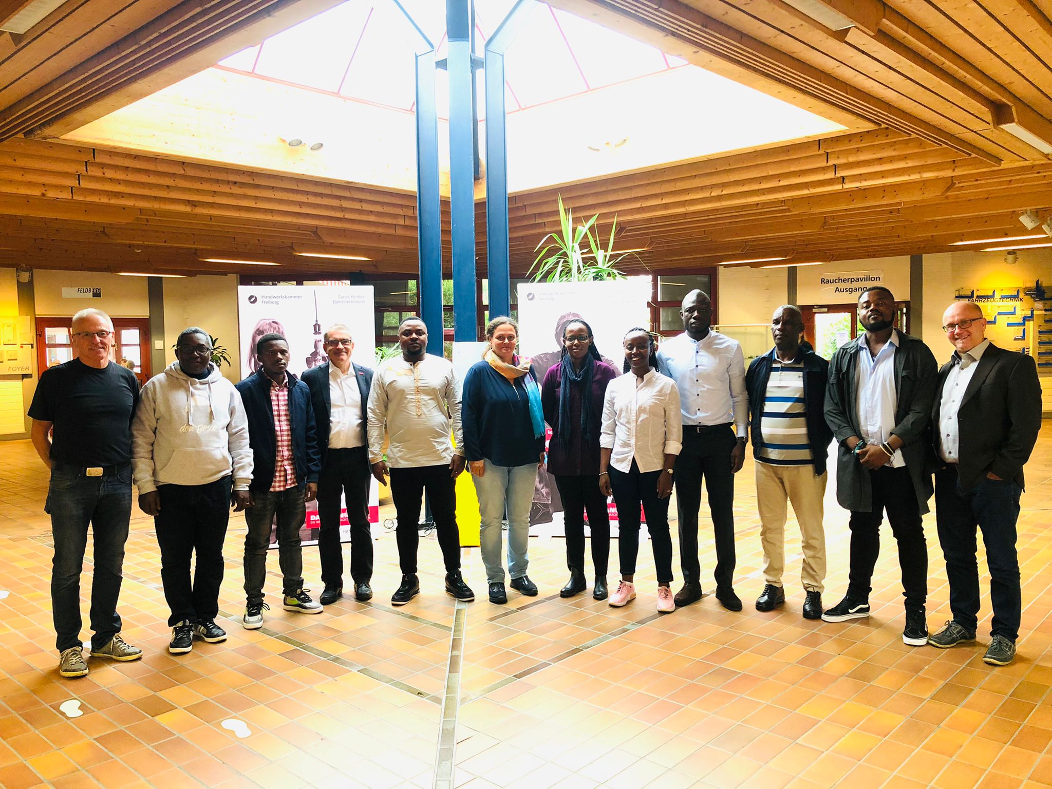 Delegation aus Ruanda zu Besuch in Freiburg 